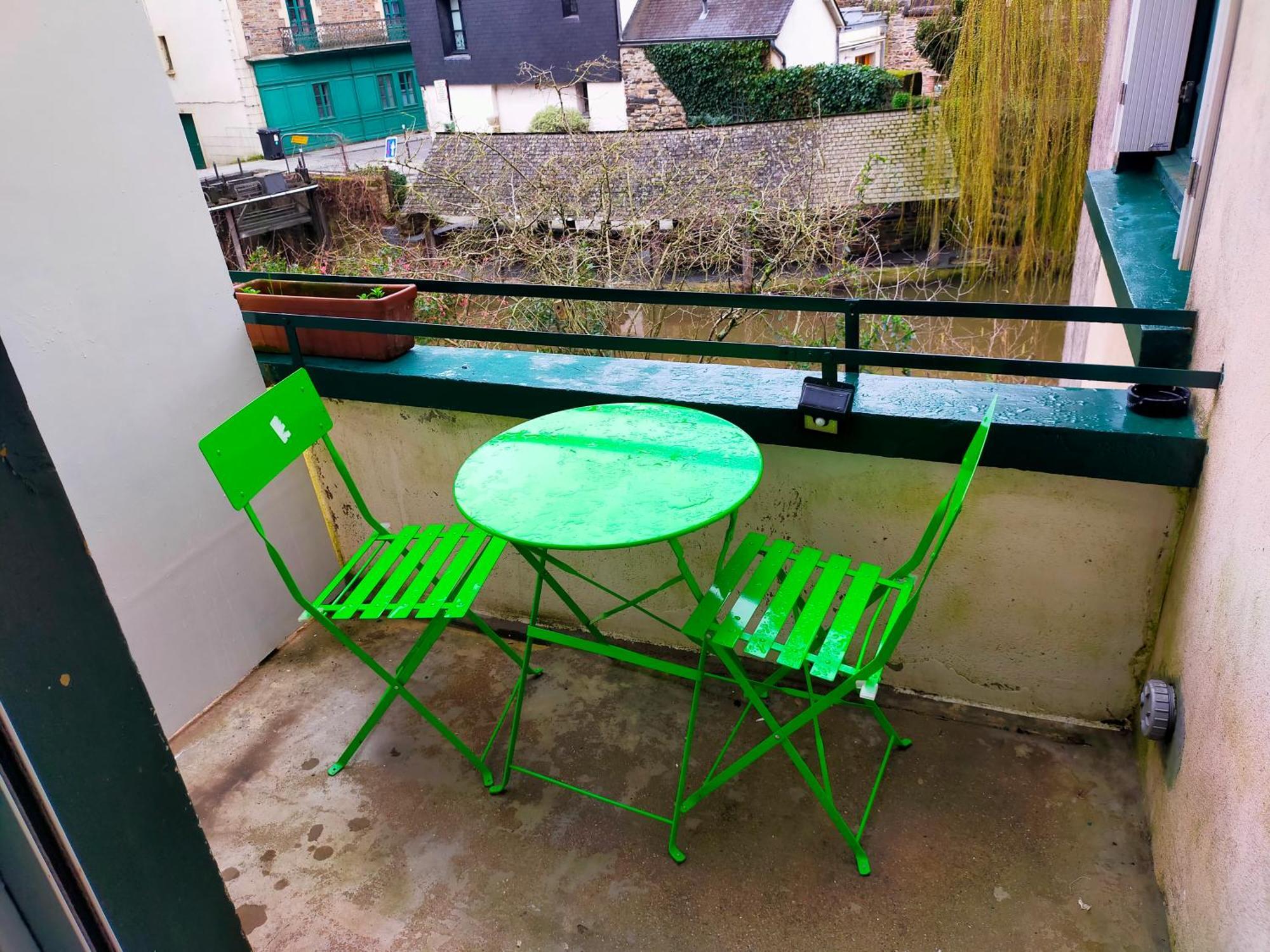 Studio En Rdc Avec Balcon Centre Vitre מראה חיצוני תמונה
